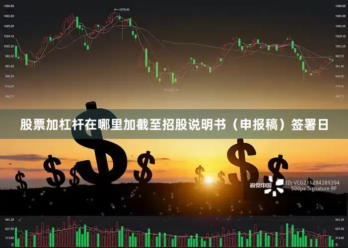 股票加杠杆在哪里加截至招股说明书（申报稿）签署日